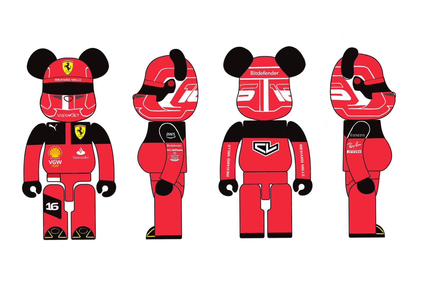 Bearbrick 360 Mockup Design